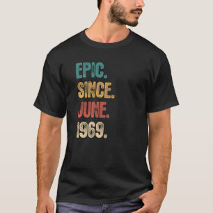 Förklaring sedan juni 1969 53 år gammal 53:e födel t shirt