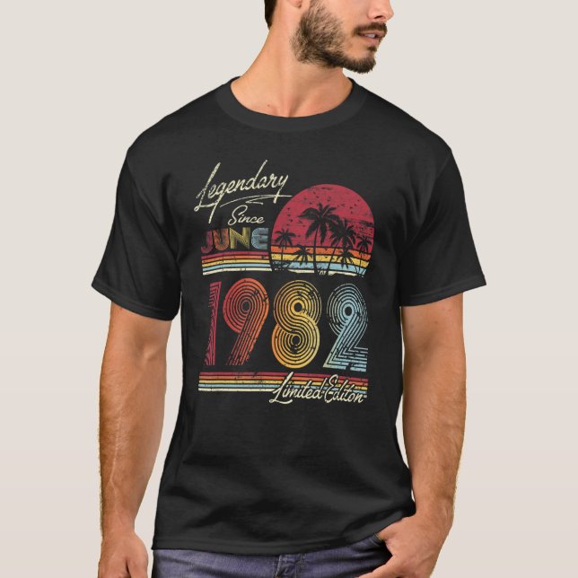 Förklaring sedan juni 1982 40:e vardagen t shirt (Framsida)