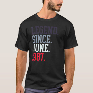 Förklaring sedan juni 1987 För manar kvinnor juni  T Shirt