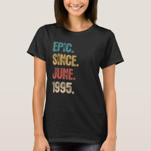 Förklaring sedan juni 1995 27 år gammal 27:e födel t shirt