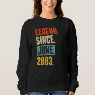 Förklaring sedan juni 2003 19 år gammal 19:e födel t shirt