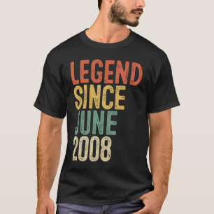 Förklaring sedan juni 2008 Barn 13:e födelsedagen T Shirt
