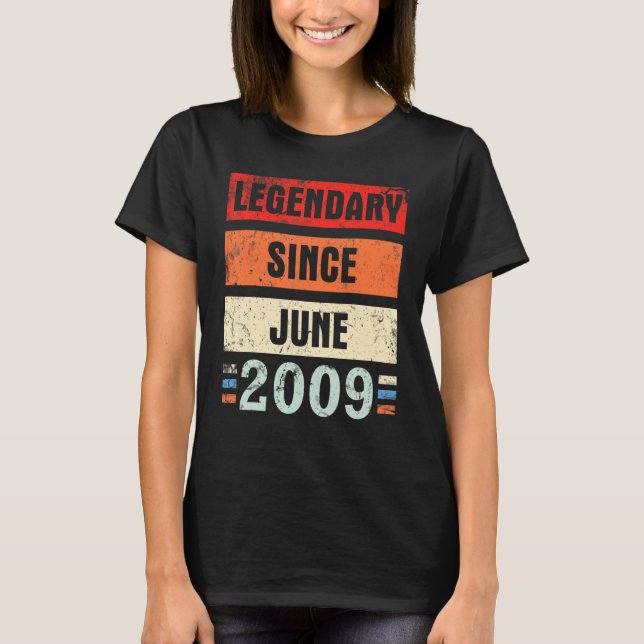 Förklaring sedan juni 2009 Grattis på födelsedagen T Shirt (Framsida)