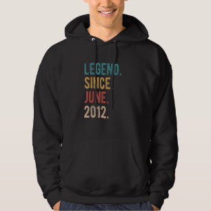 Förklaring sedan juni 2012 10 år gammal dag 10:e f hoodie