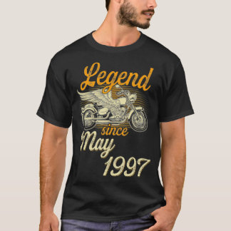 Förklaring sedan maj 1997 Ålder 25:e födelsedagskö T Shirt