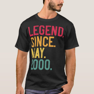 Förklaring sedan maj 2000 22:a födelsedagspressen t shirt