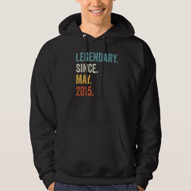 Förklaring sedan maj 2015 7:e-födelsedagen hoodie (Framsida)
