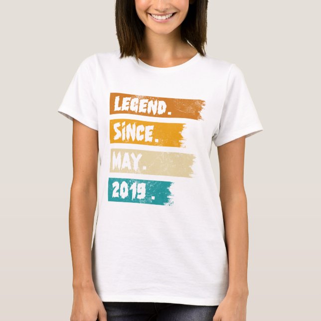 Förklaring Sedan maj 2019 T Shirt (Framsida)