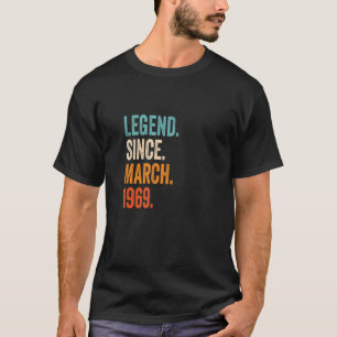 Förklaring sedan mars 1969 54:e födelsedagen t shirt