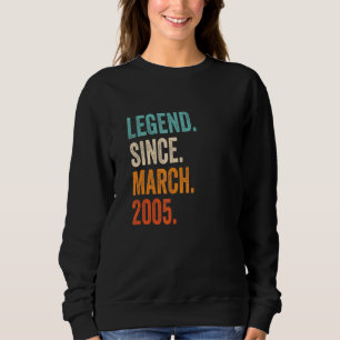 Förklaring sedan mars 2005 18:e födelsedagen t shirt