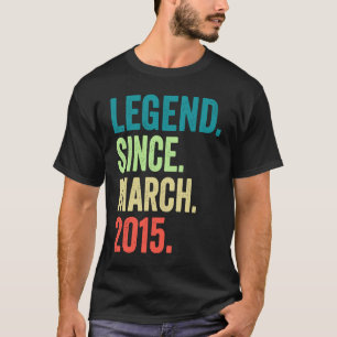 Förklaring sedan mars 2015 Boy Girl 8 Years 8th B T Shirt