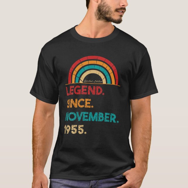 Förklaring sedan november 1955 67:e födelsedagskor t shirt (Framsida)
