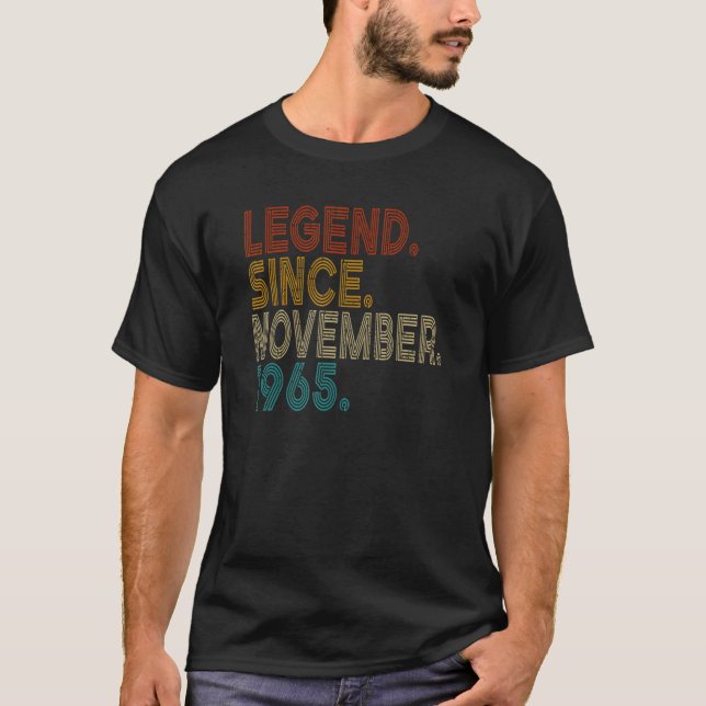 Förklaring sedan november 1965 58:e födelsedagen 5 t shirt (Framsida)