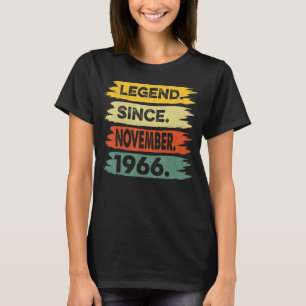 Förklaring sedan november 1966 56 födelsedag 56 år t shirt