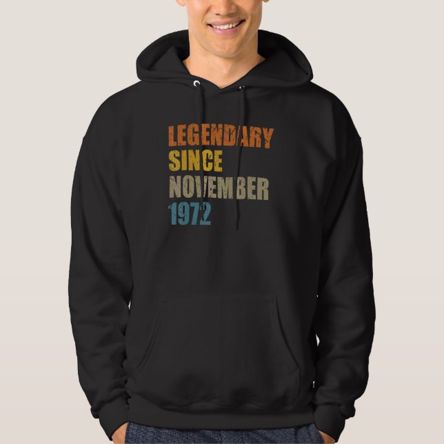 Förklaring sedan november 1972 50 år 50 dagar hoodie (Framsida)