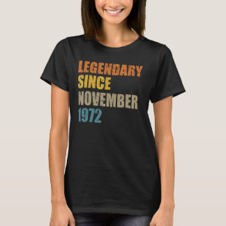 Förklaring sedan november 1972 50 år 50 dagar t shirt