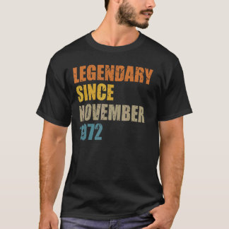Förklaring sedan november 1972 50 år 50 dagar t shirt