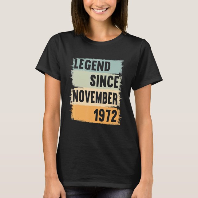 Förklaring sedan november 1972 50 år 50 dagar t shirt (Framsida)
