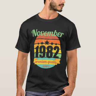 Förklaring sedan november 1982 40 år 40 år t shirt