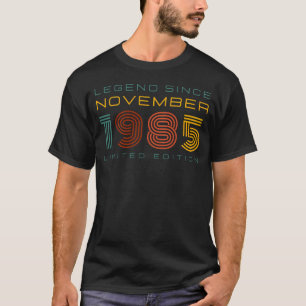 Förklaring sedan november 1985, Begränsada utgåvan T Shirt