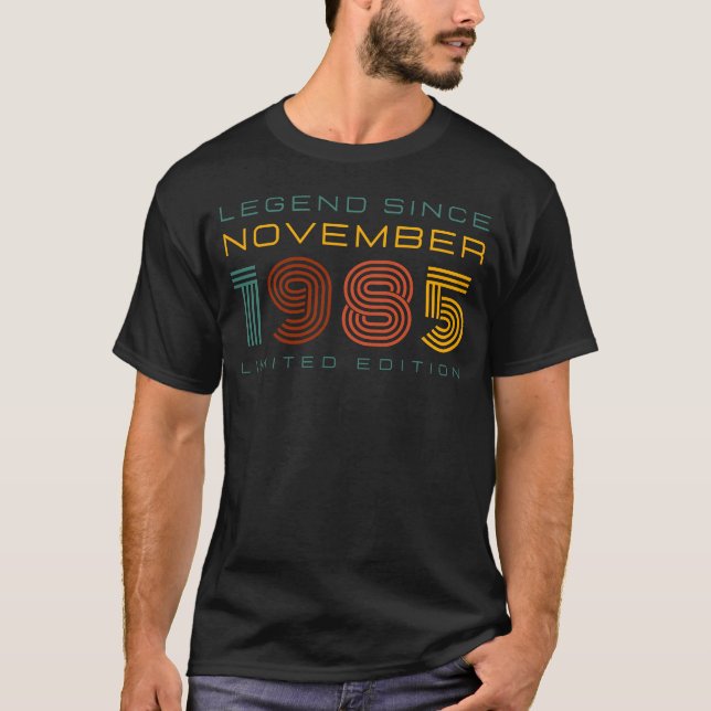Förklaring sedan november 1985, Begränsada utgåvan T Shirt (Framsida)