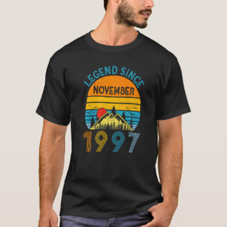 Förklaring sedan november 1997 25:e födelsedagen 2 t shirt