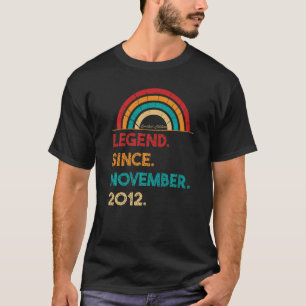 Förklaring sedan november 2012 tionde födelsedagen t shirt