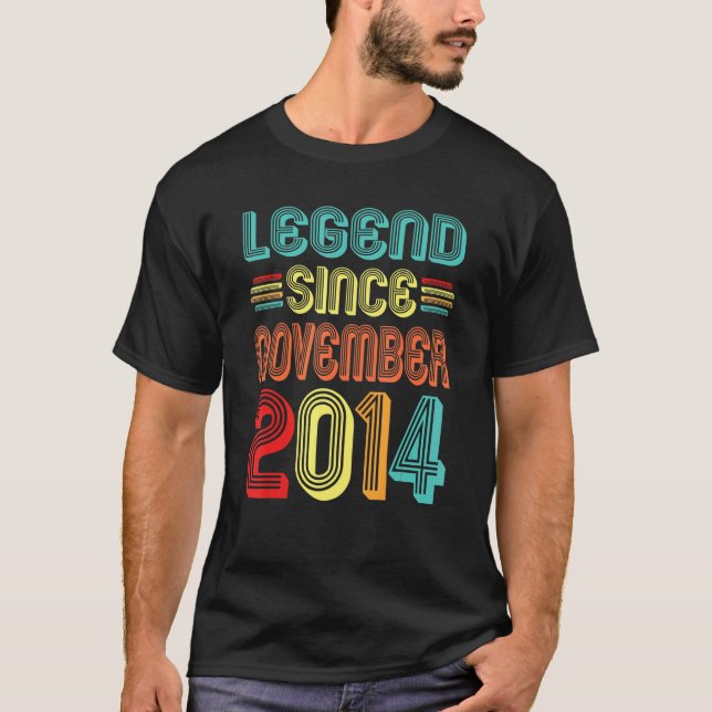 Förklaring sedan november 2014 Åttonde födelsedage T Shirt (Framsida)