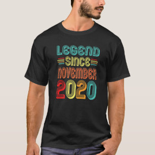 Förklaring sedan november 2020 andra födelsedagen  t shirt