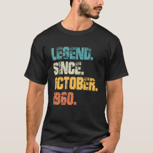 Förklaring sedan oktober 1960 62:a födelsedagen 62 t shirt