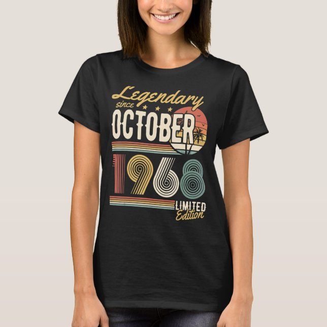 Förklaring sedan oktober 1968-2013 Grattis på föde T Shirt (Framsida)