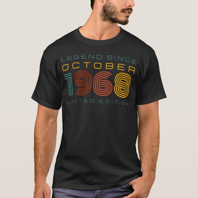 Förklaring sedan oktober 1968, Begränsada utgåvan  T Shirt (Framsida)