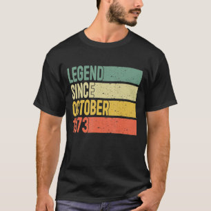 Förklaring sedan oktober 1973 49 år gammal 49:e fö t shirt