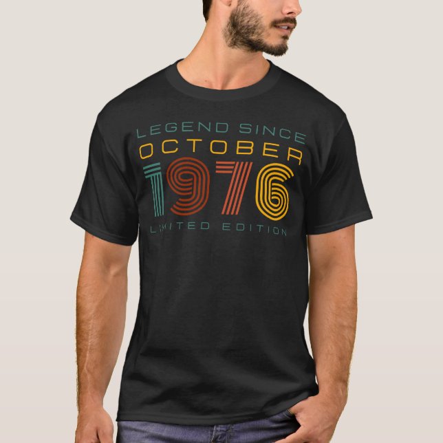 Förklaring sedan oktober 1976, Begränsada utgåvan  T Shirt (Framsida)
