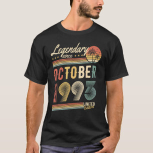 Förklaring sedan oktober 1993-2013 Grattis på föde T Shirt