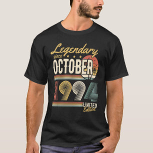 Förklaring sedan oktober 1994-2013 Grattis på föde T Shirt