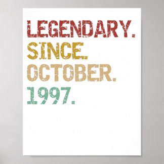 Förklaring sedan oktober 1997 poster