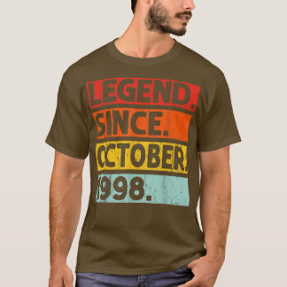 Förklaring sedan oktober 1998 24:e födelsedagen 24 t shirt