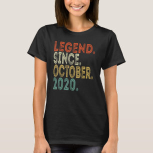 Förklaring sedan oktober 2020 2 ÅRS 2:a födelsedag T Shirt