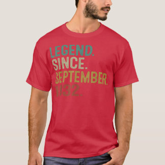 Förklaring sedan september 1932 Vintage 90:e födel T Shirt