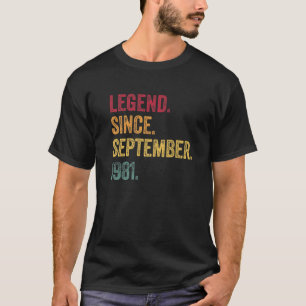 Förklaring sedan september 1981 40:e födelsedag Gi T Shirt
