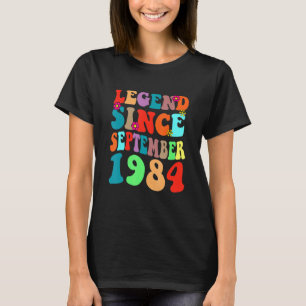 Förklaring sedan september 1984 Vintage Birthday R T Shirt