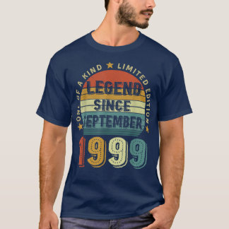Förklaring sedan september 1999 23:e födelsedagen t shirt