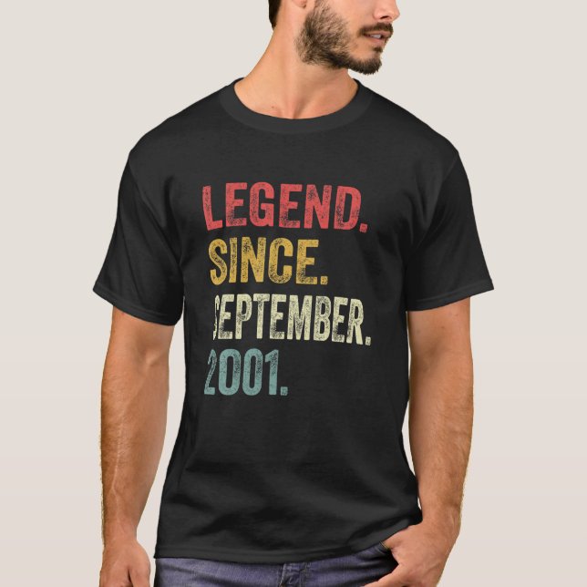 Förklaring sedan september 2001 20 dagars gåva 20  t shirt (Framsida)