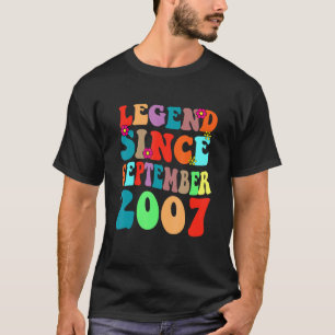 Förklaring sedan september 2007 Vintage Birthday R T Shirt