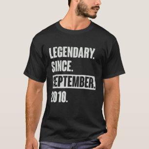 Förklaring sedan september 2010 12 år gamla 12:e B T Shirt