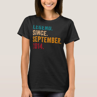 Förklaring sedan september 2014 8th Birthday Boy 8 T Shirt