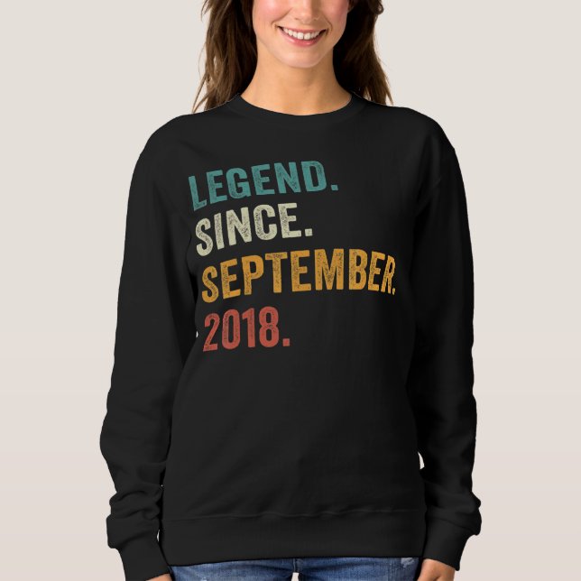 Förklaring sedan september 2018 4e födelsedagen 4  t shirt (Framsida)