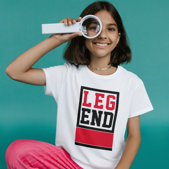 Förklaring T Shirt (legend typography kids tshirt)