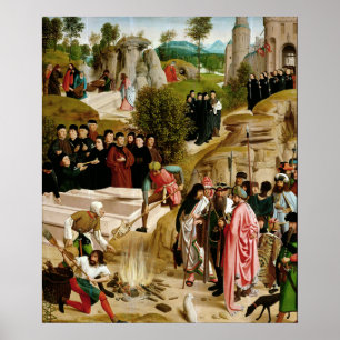 Förklaring till relikerna av Johannes Baptist Poster